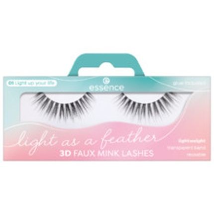 Essence Cosmetics Light As A Feather 3D Faux Mink Lashes 01