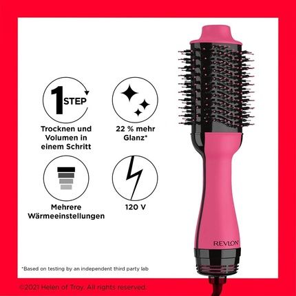 Revlon Salon One-Step Hair Dryer And Volumizer Hot Air Brush