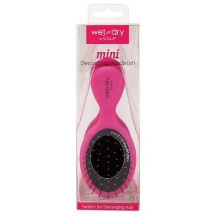 Pink Wet-N-Dry Mini Hair Brush