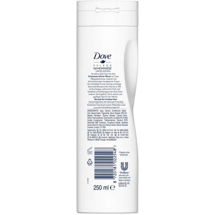 Dove Care Secrets Body Lotion Relaxing Winter Ritual With Sandalwood And Winter Spices For Normal To Dry Skin - Image 3