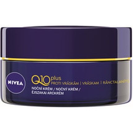 Nivea Night Cream Antiwrinkle Q10 Plus 50 Ml