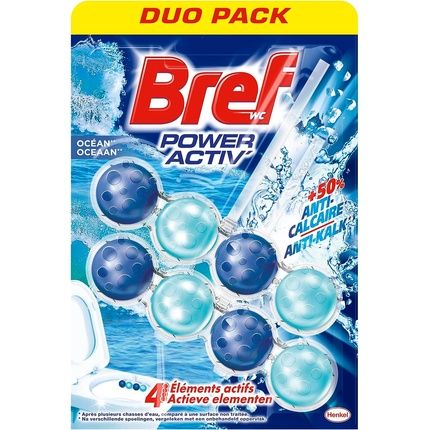 Bref Power Wc Activ Block Ocean Duo-Pack