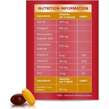 Seven Seas Jointcare With Turmeric Omega3 Glucosamine And Chondroitin - Image 3