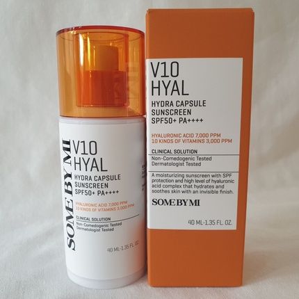 Some By Mi V10 Hyal Hydra Capsule Sunscreen Spf50+ 40Ml