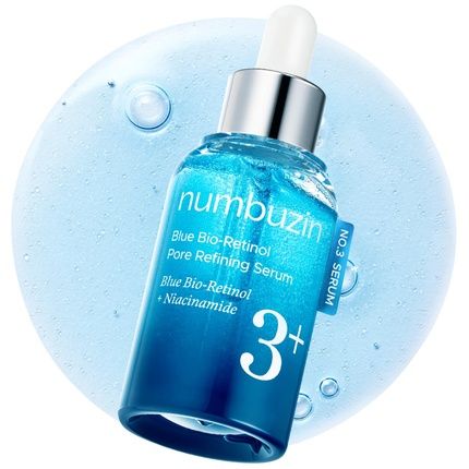 Numbuzin No3 Retinol Serum Blue Bioretinol Pore Refining Tightening