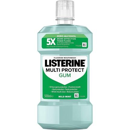 Listerine Multi Protection Gum Mouthwash 500Ml