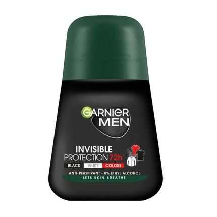 Garnier Invisible 72H Men Roll-On Antiperspirant 50Ml
