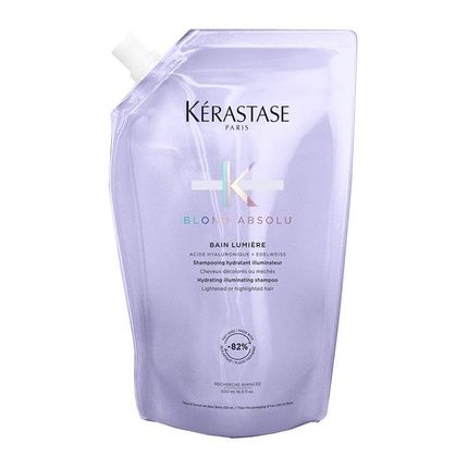 Krastase Hydrating Illuminating Shampoo Refill For Lightened And Highlighted Hair Blond Absolu Bain Lumire 500 Ml