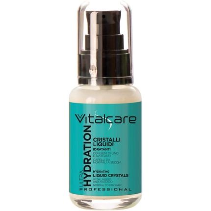 Vitalcare Ultra Hydration Hair Liquid Crystals With Flaxseed And Avocado 50Ml