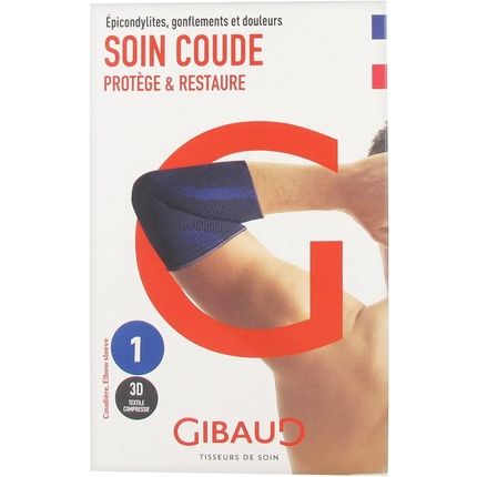 Gibaud Soin Coude Blue Elbow Pad Size 1