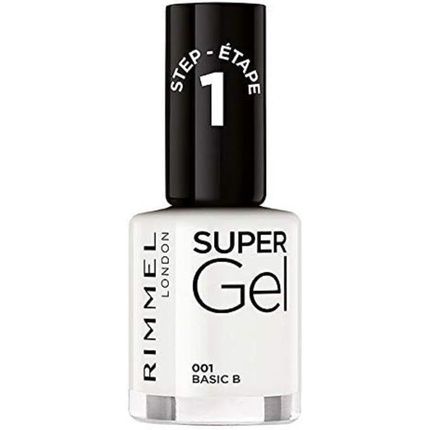 Rimmel Long Lasting Gel Nail Polish 001 Basic B - Image 3