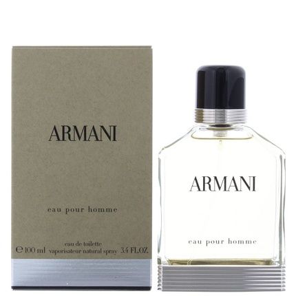 Giorgio Armani Armani Eau Pour Homme Eau De Toilette 100Ml Men Spray - Image 3