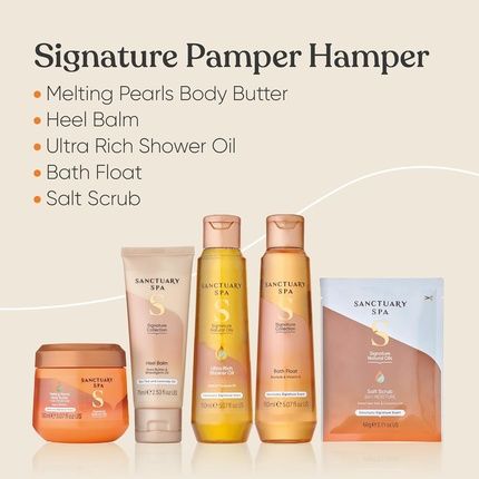 Sanctuary Spa Signature Pamper Hamper Gift Set - Vegan Gift For Women - Image 3