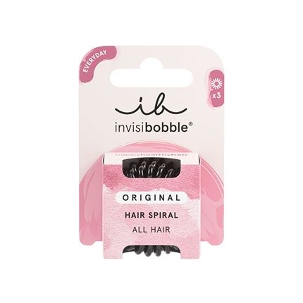 Invisibobble Original True Black Hair Band 3 Pieces
