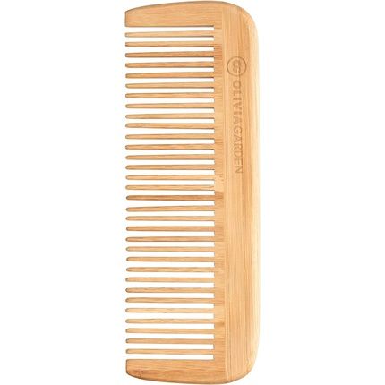 Olivia Garden Bamboo Touch Comb Eco-Conscious Bamboo Hair Comb Full Length For Thick Hair - Image 3