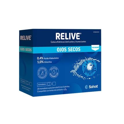 Salvat Salvat Relive Dry Eyes 20 Single Doses
