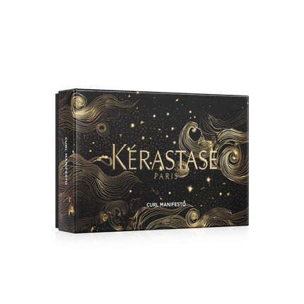 Kerastase Curl Manifesto Masque Gift Set For Wavy, Curly, Or Frizzy Hair - Includes Bain Hydratation Douceur 250Ml, Masque Beurre Hydratation 200Ml, Creme De Jour 150Ml