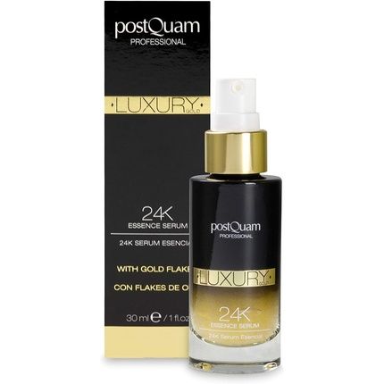 Postquam Luxury Gold 24K Serum With Moisturizing And Tensor Effect And Hyaluronic Acid For All Skin Types 30Ml