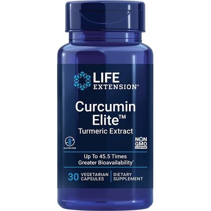 Life Extension Curcumin Elite Turmeric Extract 30 Vcaps 40G