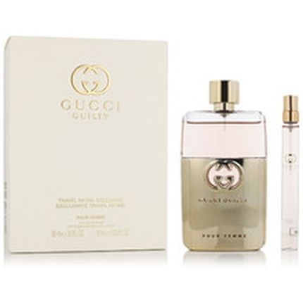 Gucci Guilty Pour Femme Eau De Parfum Gift Set 90 Ml And 10 Ml Miniature