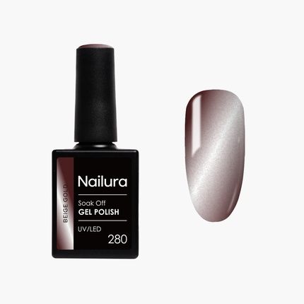 Nailura Gel Polish 280 Beige Gold 10 Ml