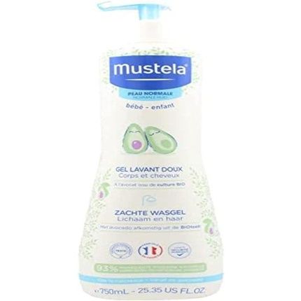 Bebe Gentle Cleansing Gel Hair And Body 750 Almond 750Ml