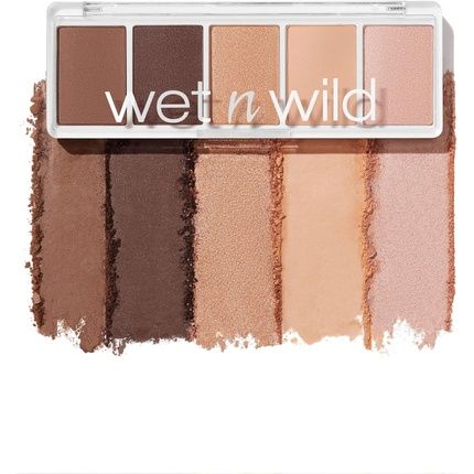Wet N Wild Color Icon 5-Pan Eyeshadow Palette With Richly Pigmented Shades Long-Lasting And Easy To Blend Formula Gold Whip