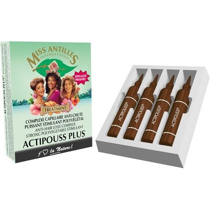 Miss Antilles Actipouss Plus Ampoules - Pack Of 4