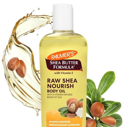 Palmer'S Shea Formula Raw Shea Body Oil With Vitamin E Deep Body Moisturizer 8.5Oz