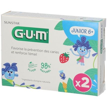 Gum Junior Toothpaste Gel For Children Over 6 Years Tutti Frutti