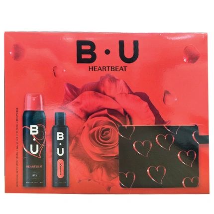 Bu Edt Heartbeat 50Ml Deodorant Spray 150Ml Bag
