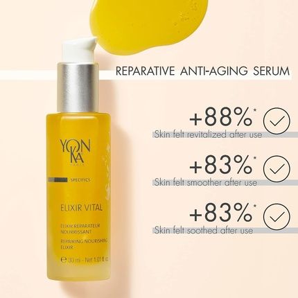 Yonka Elixir Vital Repairing Nourishing Serum For Unisex 1.01 Oz - Image 3