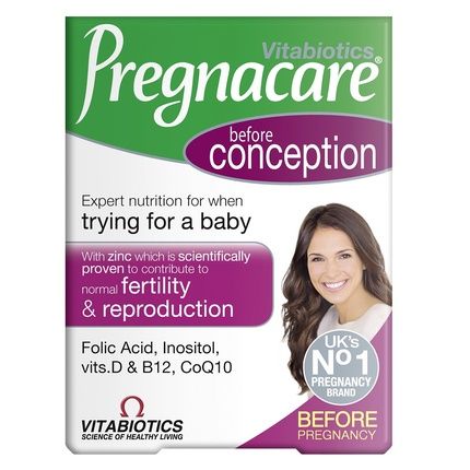 Vitabiotics Pregnacare Before Conception Dietary Supplement For Women Before Conception 30 Tablets
