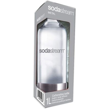 Sodastream - High Quality 1 Liter Pet Bottle With Stainless Steel Base And Lid