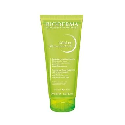 Bioderma Sbium Active Foaming Gel 200 Ml For Acneic And Oily Skin