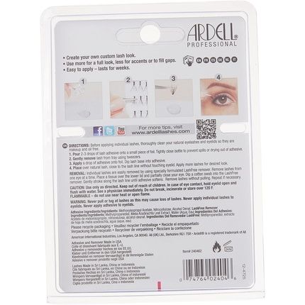 Ardell Individuals Starter Kit With Adhesive, Remover And Tweezers 25G