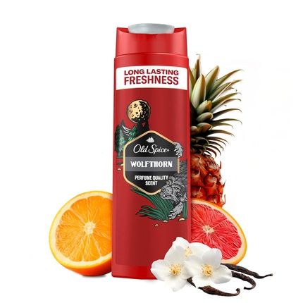 Old Spice Wolfthorn 3-In-1 Shower Gel & Shampoo For Men 250Ml