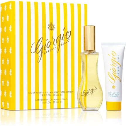 Giorgio Beverly Hills Eau De Toilette Spray 90Ml - 2 Piece Fragrance Gift Set For Women