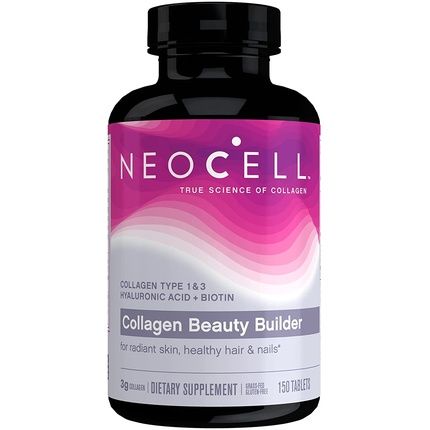 Neocell Collagen Beauty Builder For Radiant Skin Healthy Hair & Nails 150 Tablets - Package May Vary