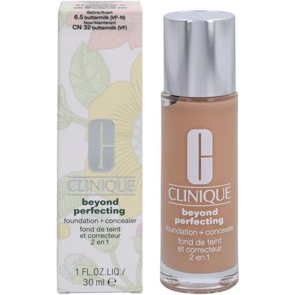Clinique Beyond Perfecting Foundation And Concealer 06 Buttermilk 30Ml