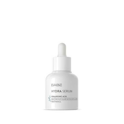 Laboratorios Babe Hydra Serum 30Ml Hyaluronic Acid Multimolecular Face Serum 4 Types Of Hyaluronic Acid Long-Lasting Moisturization With Volume Effect Face Serum Smooth Ah Multimolecular Serum