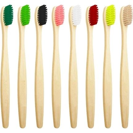 Bamboo Toothbrush Black Sustainable Biodegradable Natural And Vegan For Adults And Children - Image 3