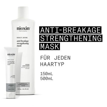 Nioxin Density Defend Anti-Breakage Strengthening Hair Mask With Vitamin C 150Ml