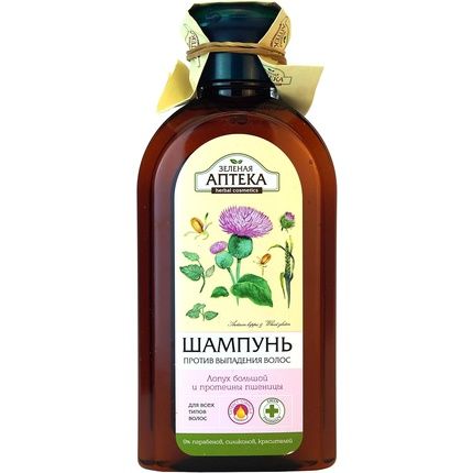 Green Pharmacy Burdock & Wheat Proteins Shampoo 350Ml