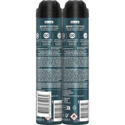Rexona Aerosol Advance Protection Invisible 72H Deodorant For Men 200Ml - Pack Of 2 - Image 3
