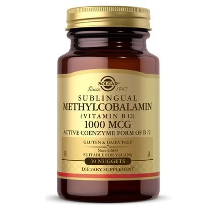Vitamin B-12 1000Mcg Methylcobalamin 30 Nuggets