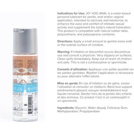 System Jo Anal H2O Lubricant 120Ml