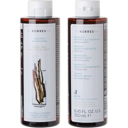 Korres Liquorice And Urtica Shampoo For Oily Hair 250Ml