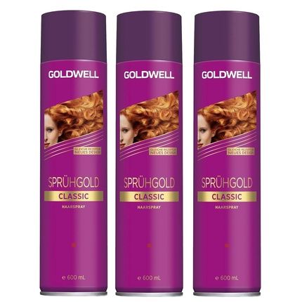Goldwell Spray Gold Classic Hairspray 600Ml Unscented