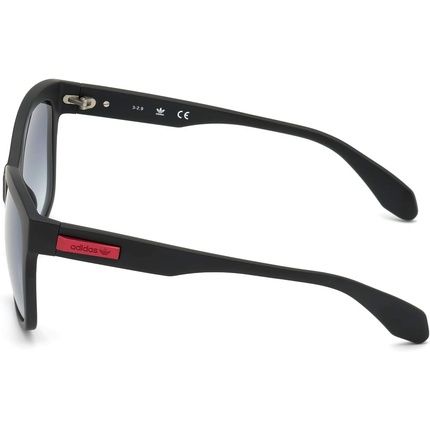 Adidas Women'S Or0012 Sunglasses Matte Black Smoke Mirror 54 - Image 3